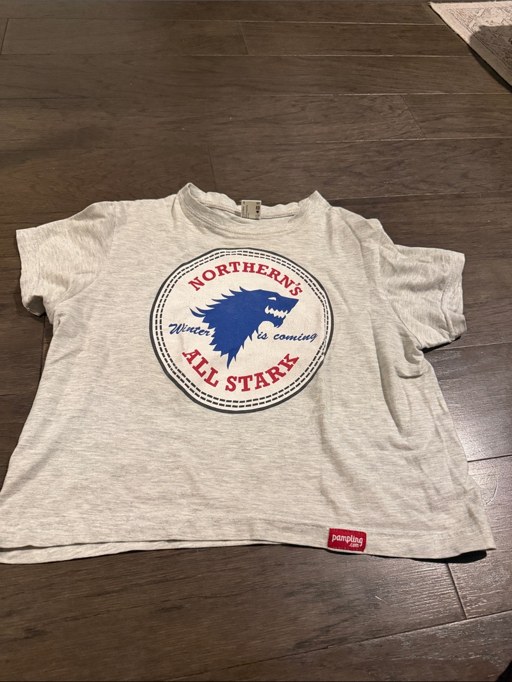 Pamplin Gray "Northern's All Star" Graphic Kids Tee